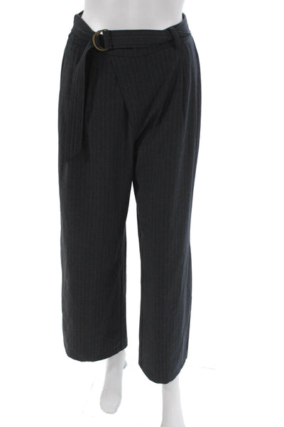 Heartloom Womens Pinstriped Vest Dress Pant Suit Grey Size Medium/Small