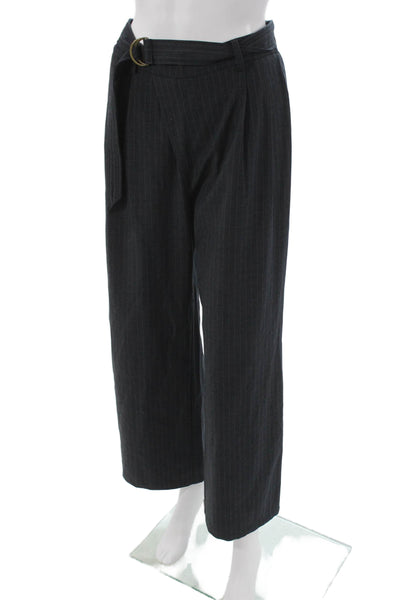 Heartloom Womens Pinstriped Vest Dress Pant Suit Grey Size Medium/Small