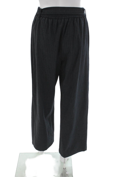 Heartloom Womens Pinstriped Vest Dress Pant Suit Grey Size Medium/Small