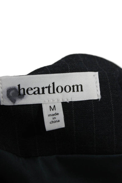 Heartloom Womens Pinstriped Vest Dress Pant Suit Grey Size Medium/Small