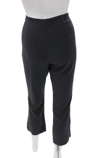 Brochu Walker Women Cropped Black Pants Zip Size S