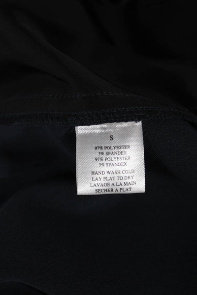 Brochu Walker Women Cropped Black Pants Zip Size S