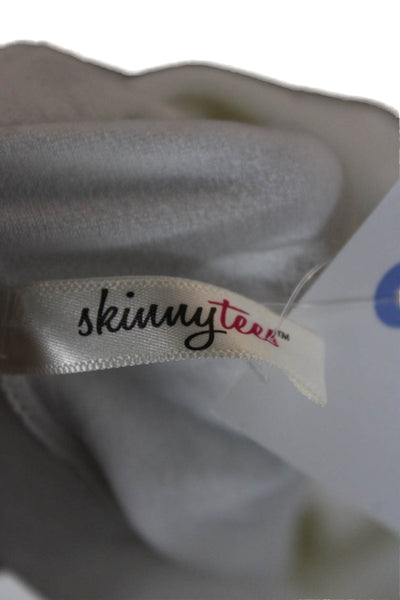 Skinny Tees Women Bodycon White Off Shoulder Mini Dress Size One Size