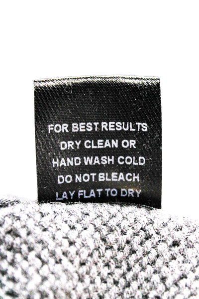 One Grey Day Women Pullover Sweater Gray Long Sleeve Size M