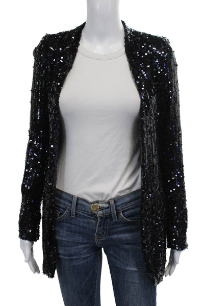 Zara Woman Women Black Basic Jacket Long Sleeve Size XS
