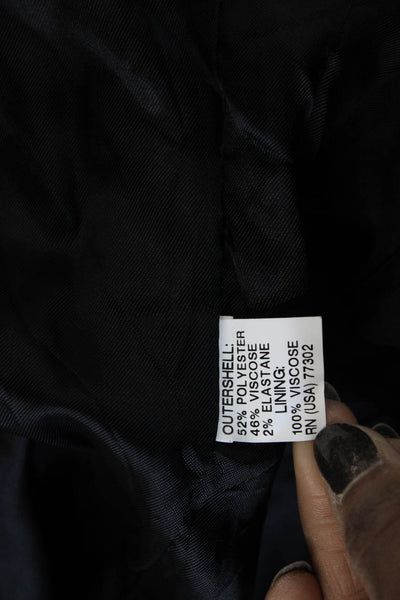 Zara Woman Women Black Basic Jacket Long Sleeve Size XS