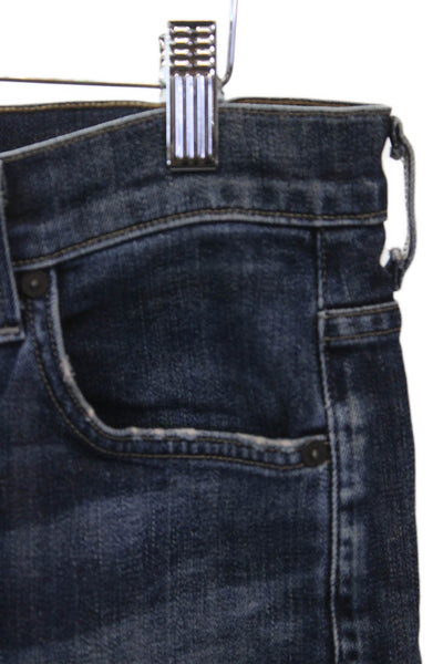 Citizens of Humanity Mens Blue Straight Jeans Mid Rise Cotton Blend Size 26