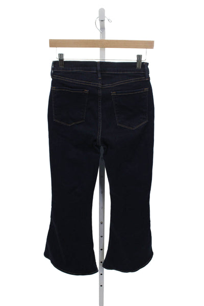 Frame Denim Womens Flared Jeans Blue Cotton Mid Rise Size 27