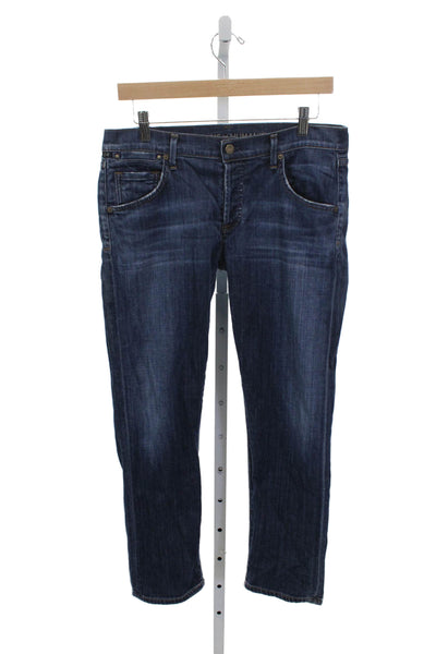 Citizens of Humanity Mens Straight Mid Rise Blue Jeans Size 26