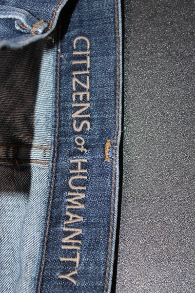 Citizens of Humanity Mens Straight Mid Rise Blue Jeans Size 26