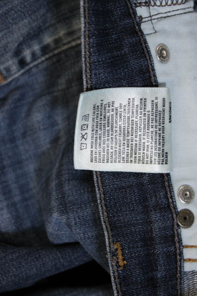 Citizens of Humanity Mens Straight Mid Rise Blue Jeans Size 26