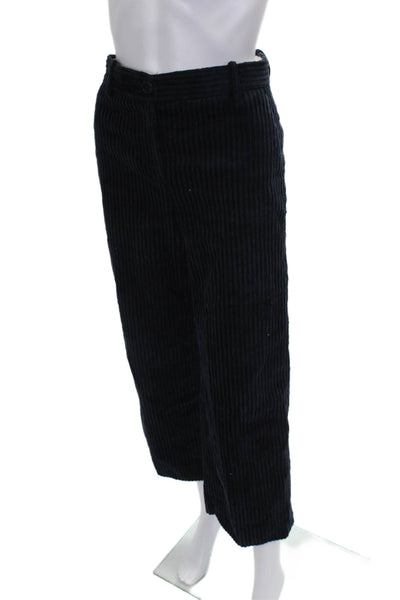 J Crew Women Cropped Pants Blue Size 6