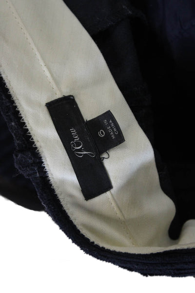 J Crew Women Cropped Pants Blue Size 6