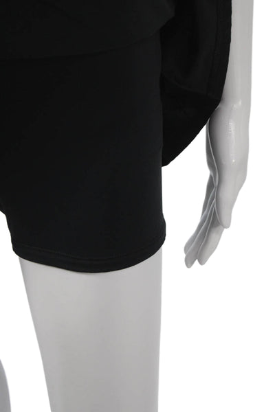 Lululemon Womens Athletic Black Skort Mini Polyester Blend Size 6