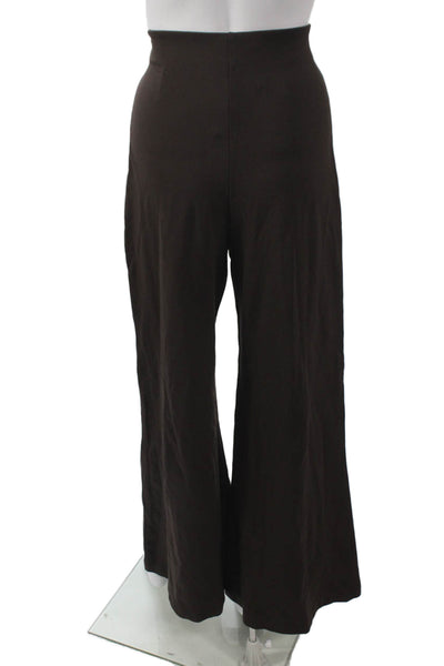 Quince Womens Brown Dress Pants 60% Rayon 35% Nylon 5% Spandex Inseam 28 Size M