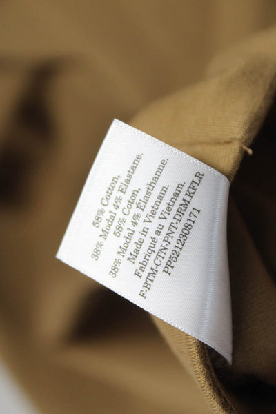 Everlane Women Dress Pants Brown Zip 26in Inseam Size L