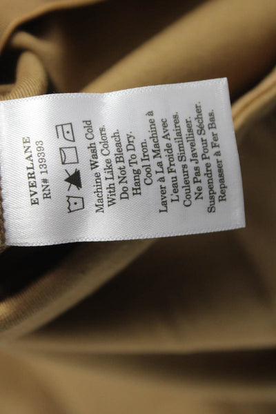 Everlane Women Dress Pants Brown Zip 26in Inseam Size L