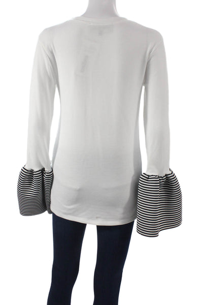Style Mafia Womens Basic Multicolor Crew Neck Long Sleeve T-Shirt Size M