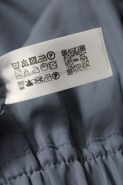 Zara Women Gray Pull On Pants Size M