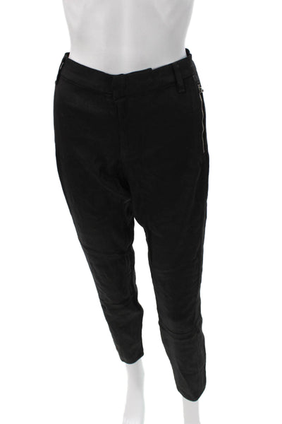 J Brand Womens Skinny High Rise Black Jeans Size 30