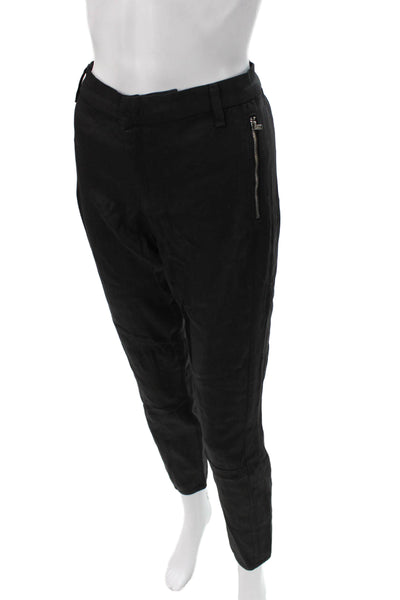 J Brand Womens Skinny High Rise Black Jeans Size 30