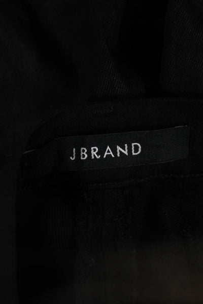 J Brand Womens Skinny High Rise Black Jeans Size 30