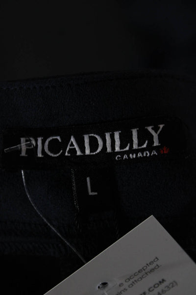 Picadilly Women Dress Pants Blue Pull On Size L