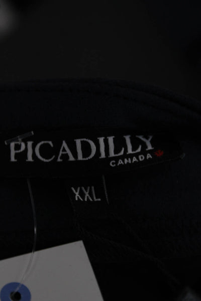 Picadilly Womens Plus Dress Pants Blue Size 2XL