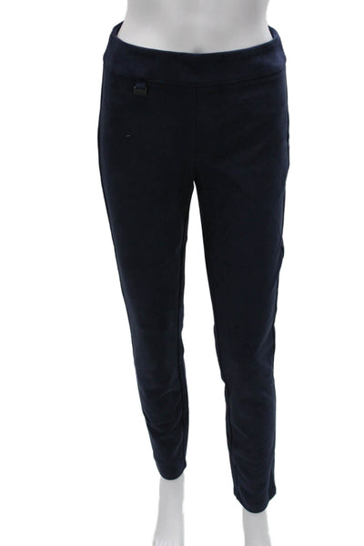 Picadilly Women Dress Pants Blue Pull On Polyester Spandex Size XS