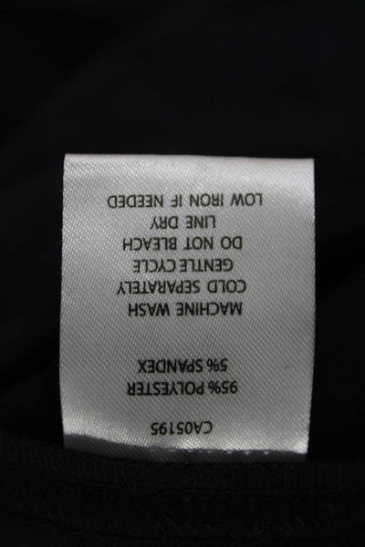 Picadilly Women Dress Pants Blue Pull On Polyester Spandex Size XS