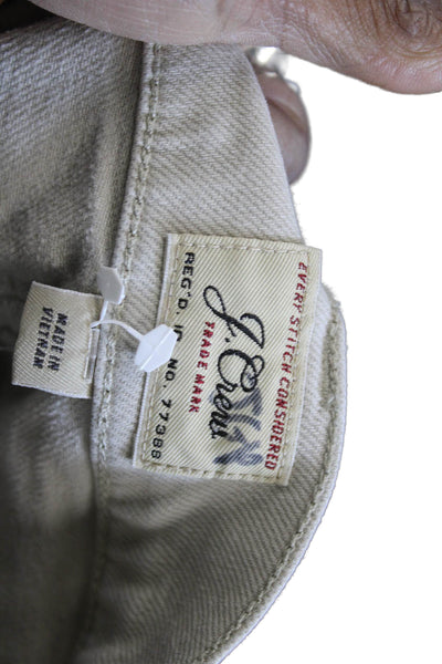 J Crew Mens Tapered Beige Denim Jeans Size 31