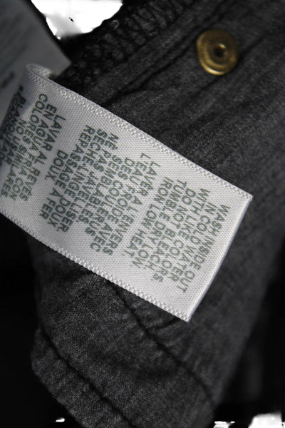 Frame Womens Bootcut Jeans Black Mid Rise Cotton Size 28