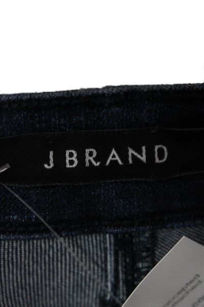 J Brand Women Skinny Blue Jeans Mid Rise Cotton Blend Size 26