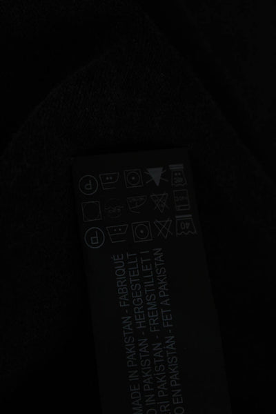 Zara Womens Skinny Jeans Black Cotton Mid Rise Size 4