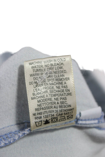 Bella Dahl Womens Blue Pants Lyocell Cotton Blend Size S