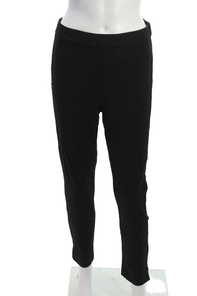 Kate Spade New York Women Ankle Pants Black Viscose Blend Size M