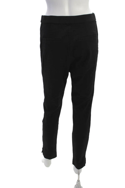 Kate Spade New York Women Ankle Pants Black Viscose Blend Size M