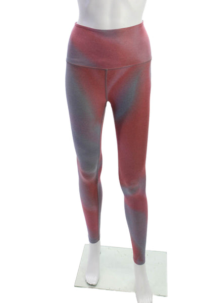 Beyond Yoga Womens Ankle Leggings Tie Dye Multicolor Polyester Blend Size XS
