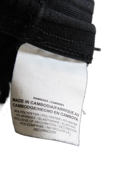 Nike Womens Athletic Elastic Waist Jogger Track Pants Black Size L