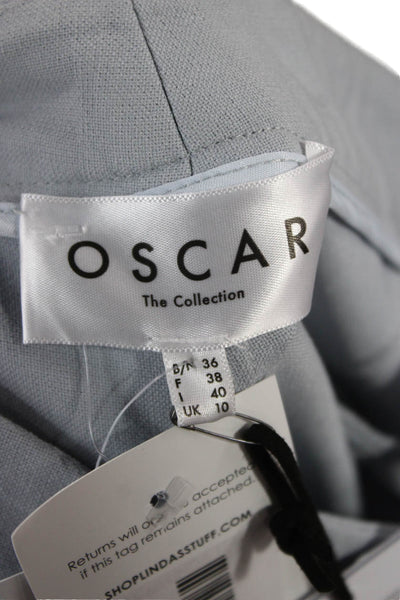 Oscar The Collection Women Gray Dress Pants Size 36