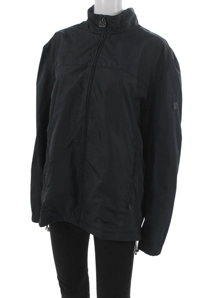 Paul & Shark Mens Windbreaker Black Yachting Polyester Zip Size M