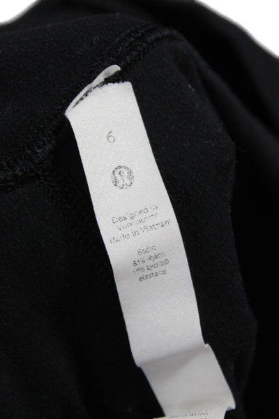 Lululemon Women Black Ankle Leggings Size 6