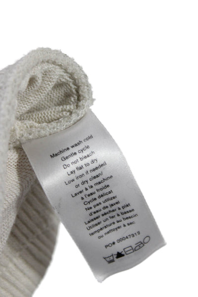 Rag & Bone Womens Sweat Shorts Ivory Size S