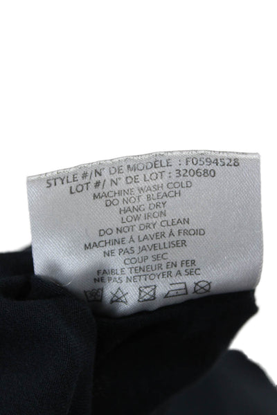 Theory Mens T-Shirt Black V-Neck Short Sleeve 100% Cotton Size L