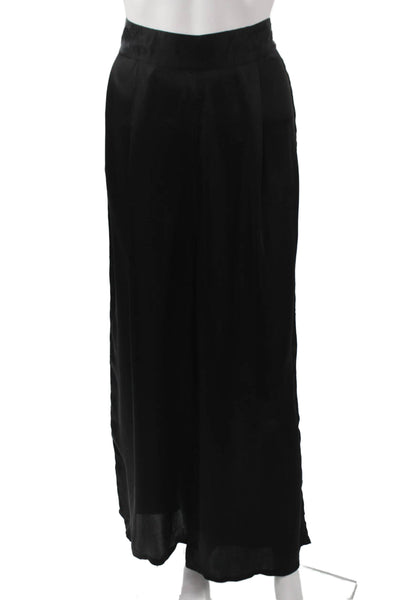 The Great Womens Dress Pants Black Button Viscose Size 28