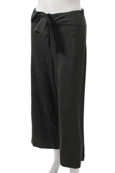 Moth Womens Cropped Gray Wool Pants Size 23