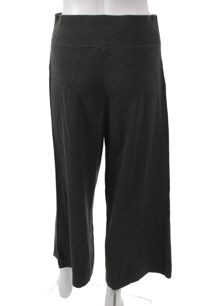 Moth Womens Cropped Gray Wool Pants Size 23