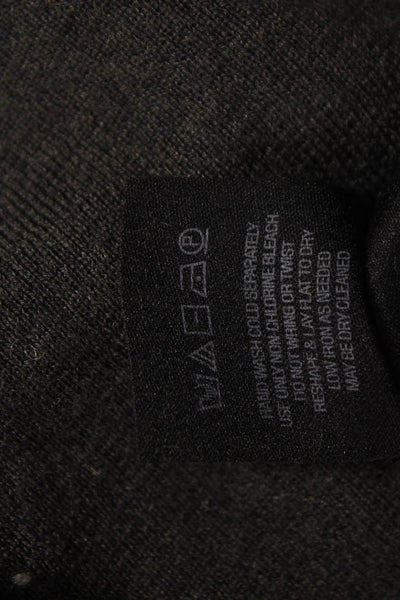 Moth Womens Cropped Gray Wool Pants Size 23
