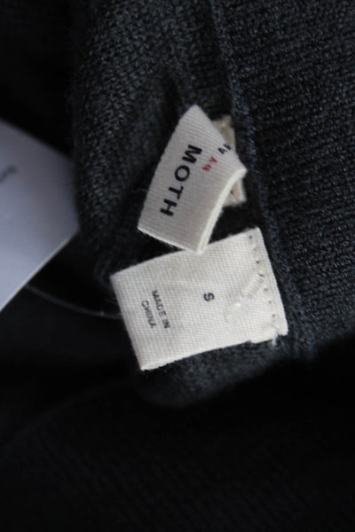 Moth Womens Cropped Gray Wool Pants Size 23