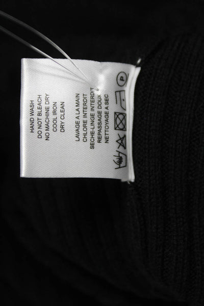 IRO Womens Basic Wool Scoop Neck Sleeveless Tank Black Size S
